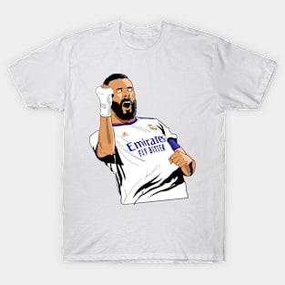 Benzema Celebration Illustration T-Shirt